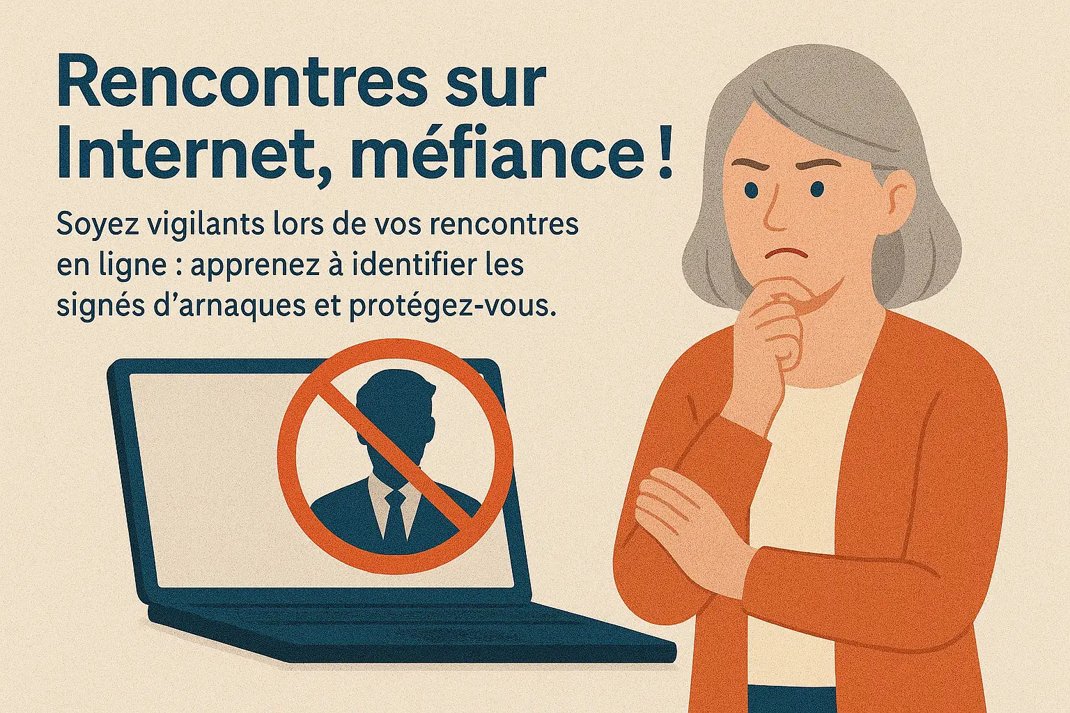 Rencontres sur Internet, méfiance !