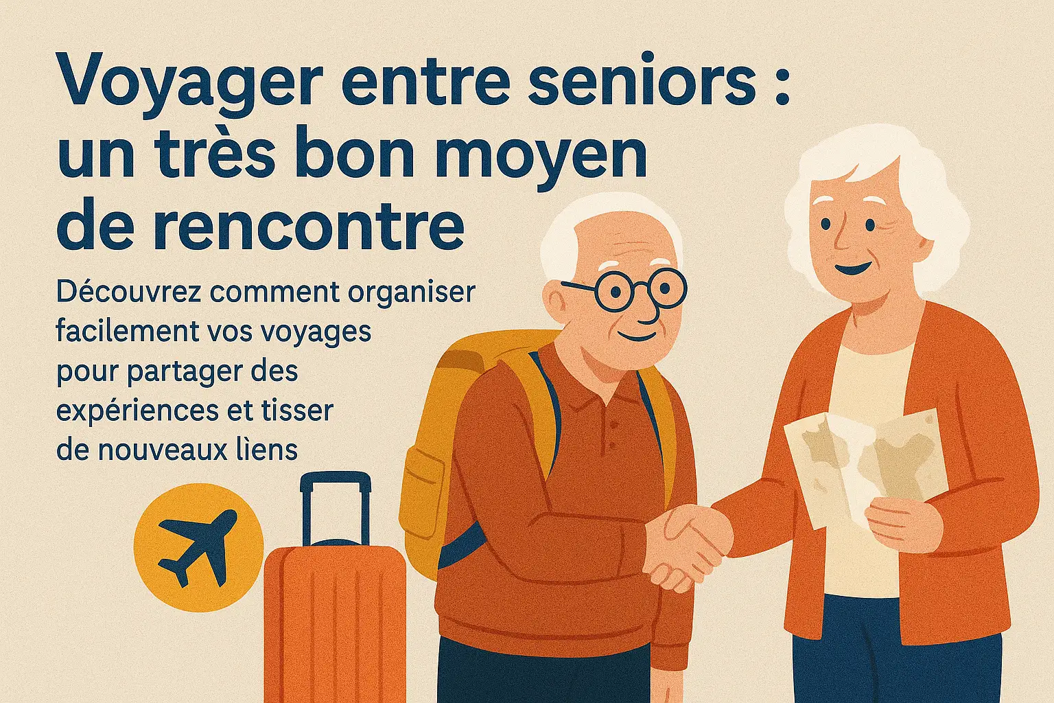 Voyager entre seniors : un très bon moyen de rencontre