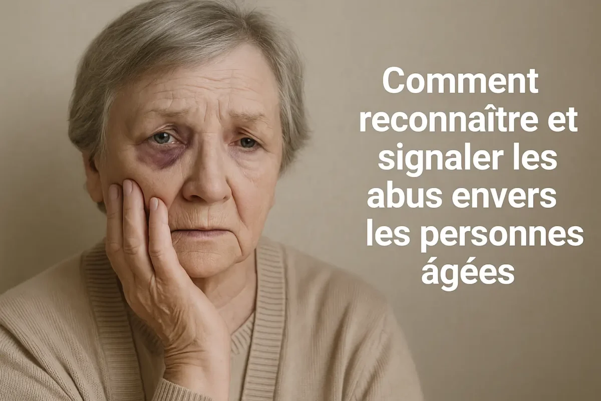 Comment reconnaître et signaler les abus envers les personnes âgées : guide pour agir efficacement