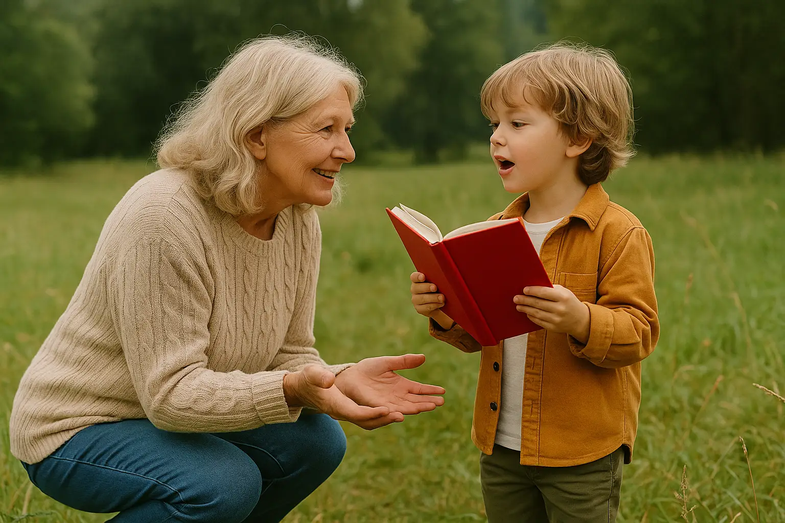 aider son petit-enfant