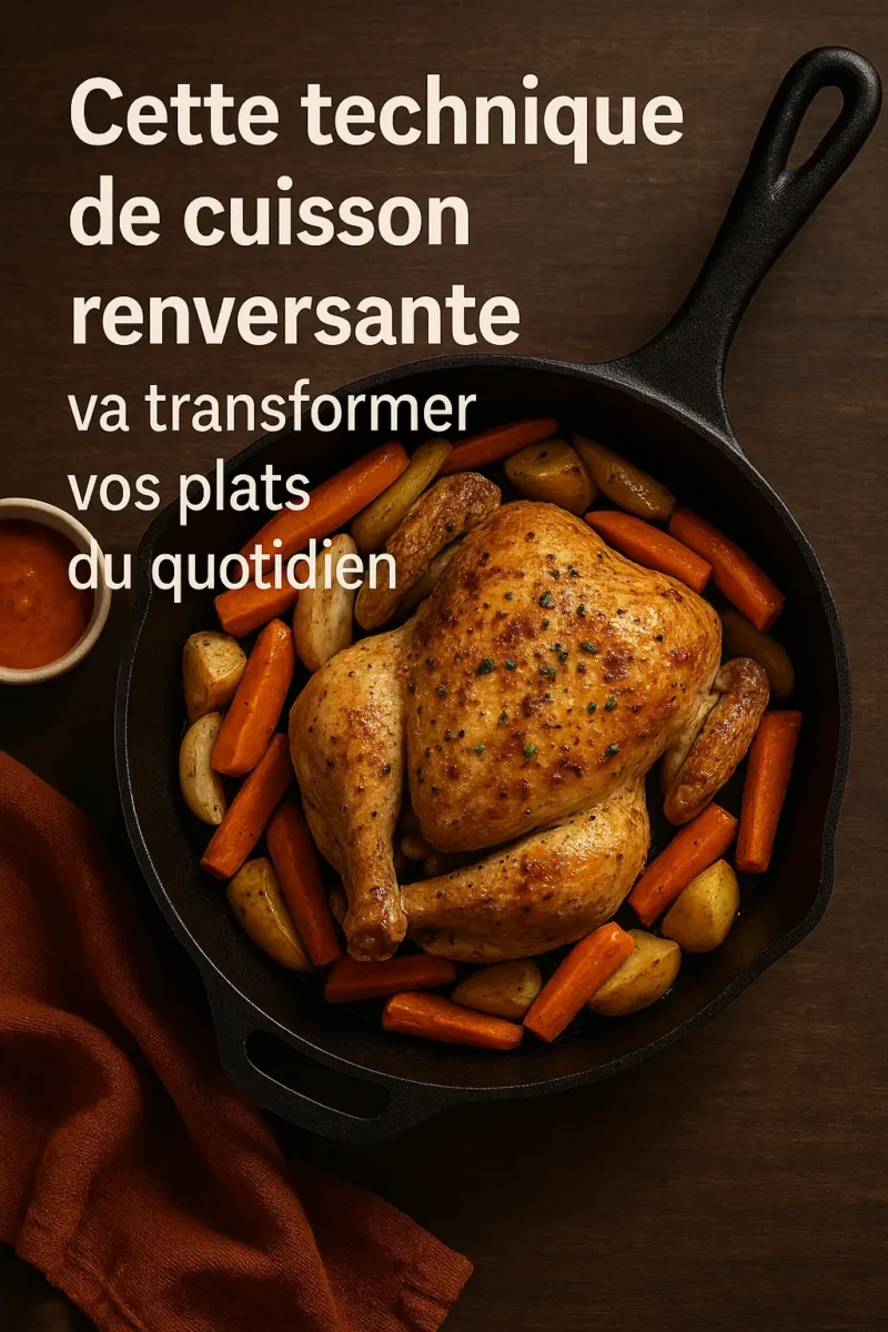 Cette technique de cuisson renversante va transformer vos plats du quotidien (et vous n’y croirez pas avant d’avoir essayé)