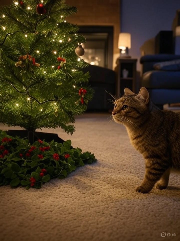 découvrez comment votre chat peut surprendre tout le monde et voler la vedette lors de noël. anecdotes amusantes, conseils et astuces pour gérer les facéties félines pendant les fêtes !